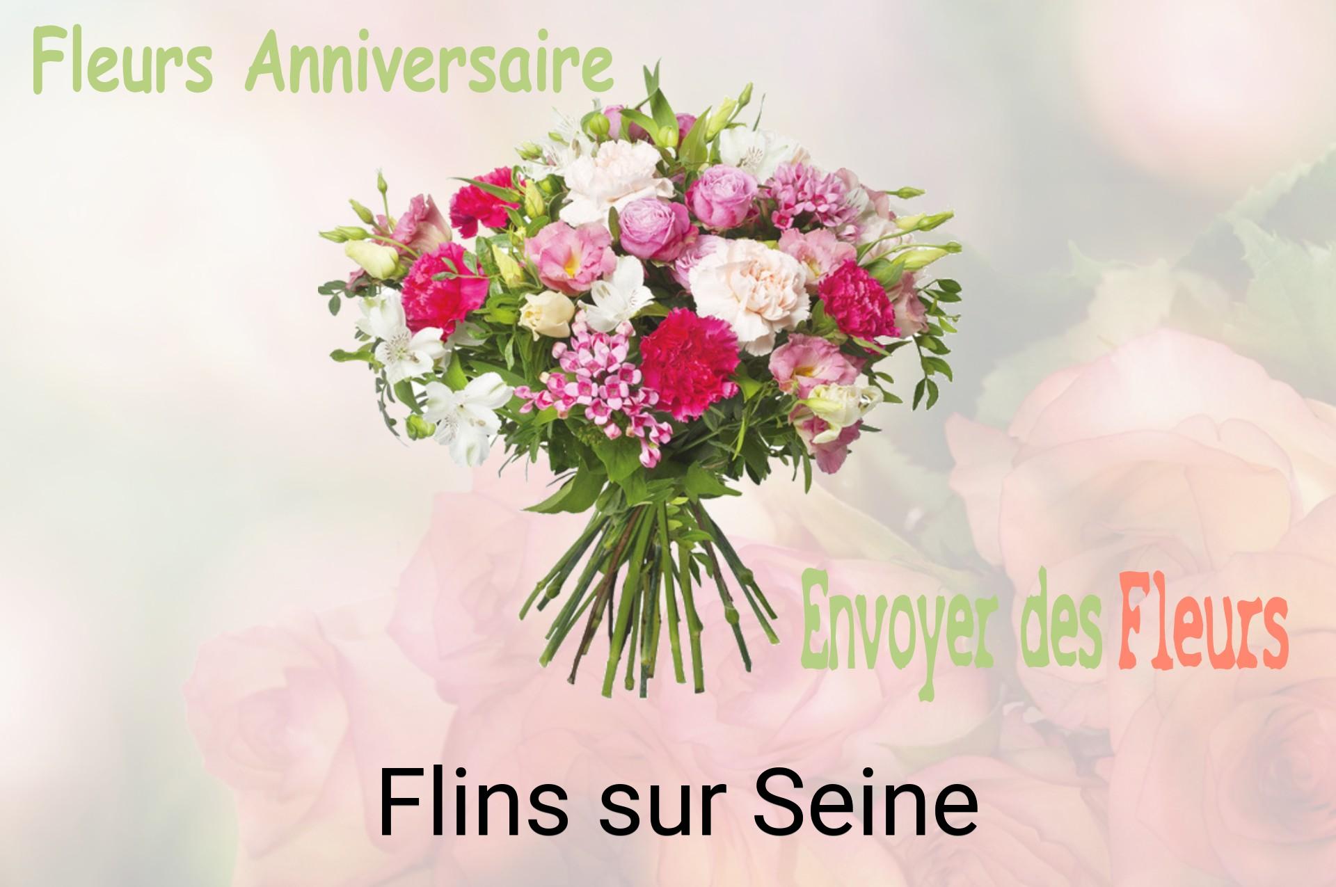 Bouquet de fleurs d’anniversaire livré à Flins-sur-Seine