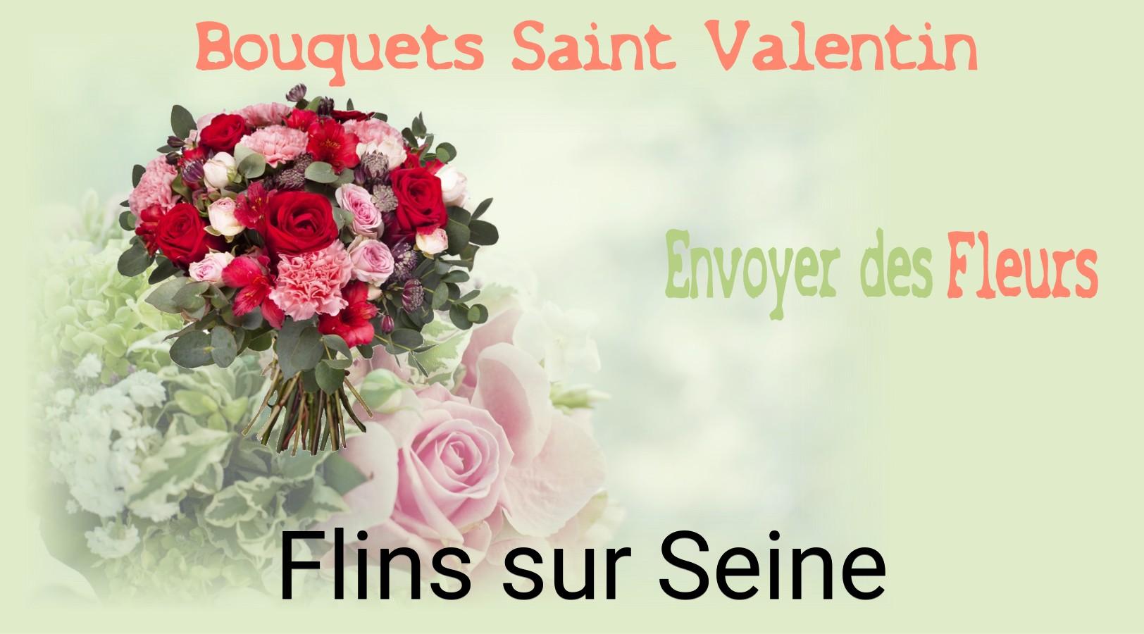 Roses de Saint-Valentin livrées à Flins-sur-Seine